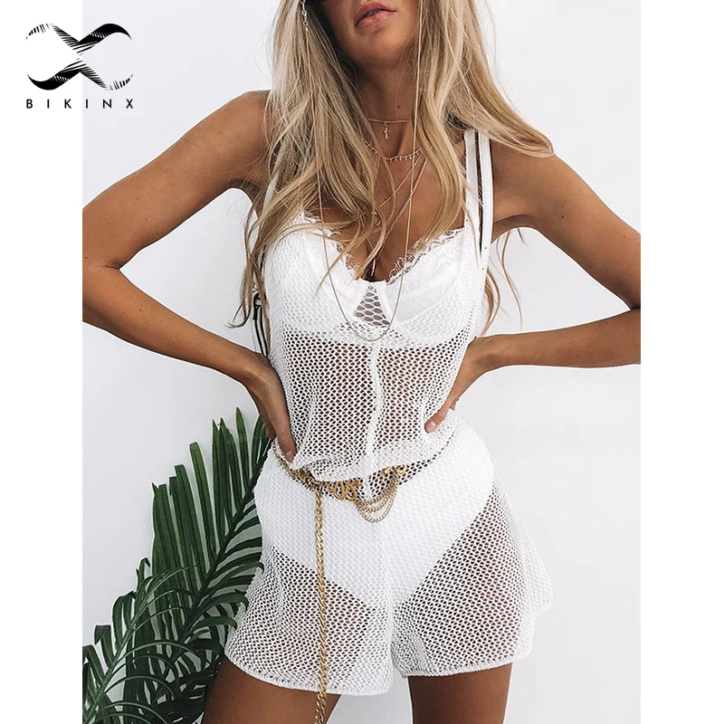 Купальник Bikinx Женский неоновый зеленый с треугольным вырезом|Пляжная одежда| |