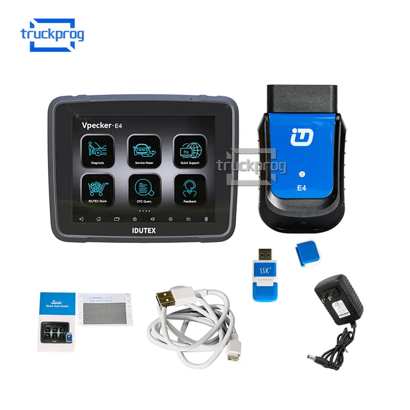 OBD2 OBD 2 диагностический сканер E4 Bluetooth 8 дюймовый многофункциональный планшет