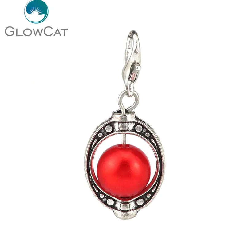 12PCs Handmade Colorful Charm Plastic Beads Ellipse Transport Bead Diy Pendant For Jewelry Making Gift 22544 | Украшения и