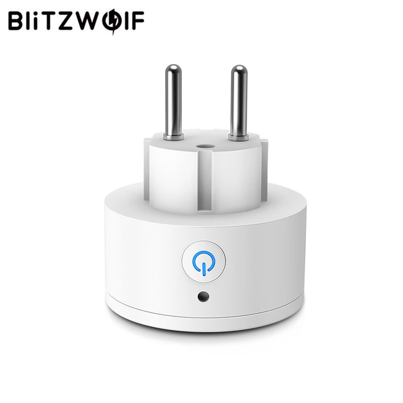 BlitzWolf BW-LT10 светильник для умного дома, светильник с датчиком для ночной съемки 3000 K, цветовая температура 20 люменов, светильник, лампа с углом обзора 120 градусов - Цвет: EU Plug