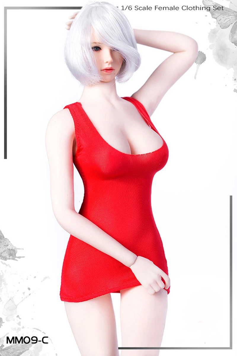 Масштаб 1/6 женские фигурки куклы сексуальная модель 2b с глубоким вырезом и