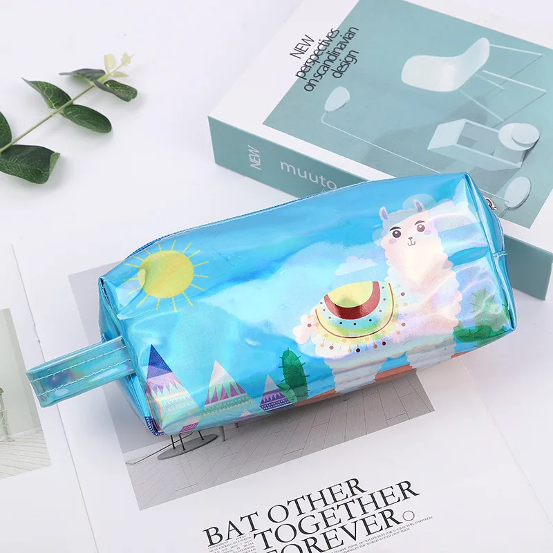 Пенал-карандаш из альпаки с высокой емкостью estuche escolar Kawaii trousse solaire stylo pencilcase школьная юбка-карандаш