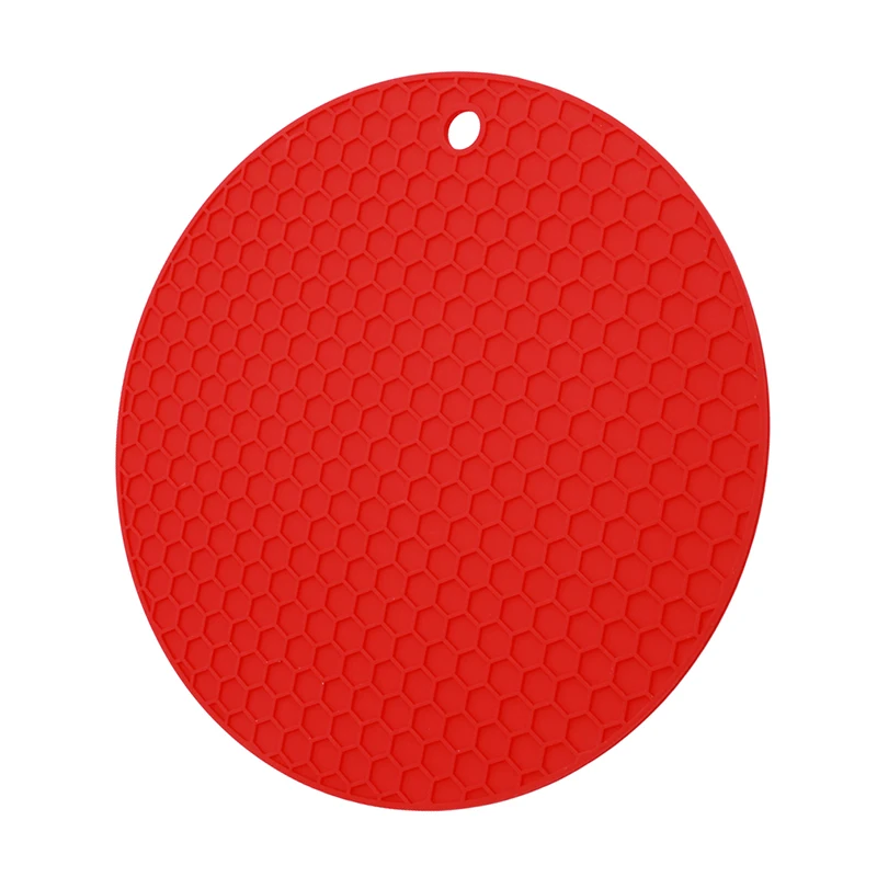 Вафельная Ткань Форма Настольный коврик силиконовый круглый нескользящий