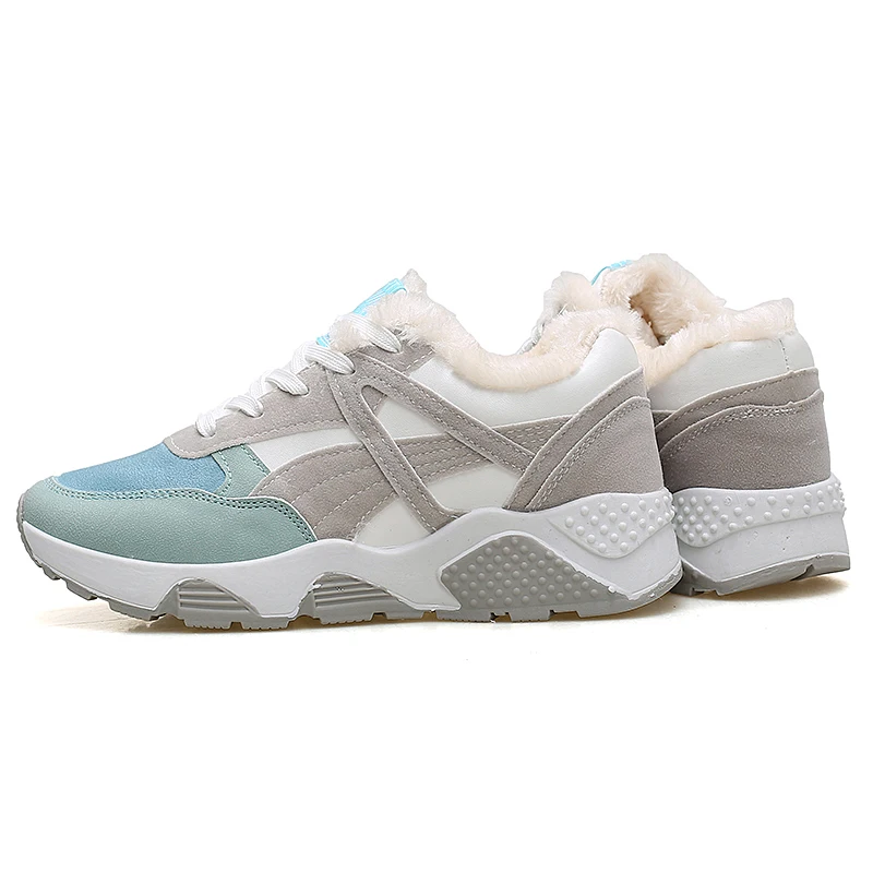 Fujin/Летняя дышащая обувь с сеткой на толстой подошве в Корейском стиле Обувь для