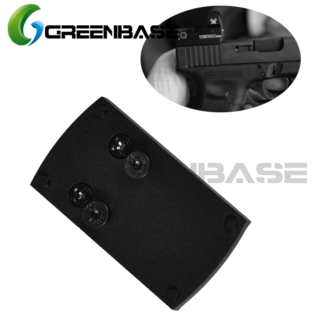Greenbase Ade усовершенствованная оптика Glock Монтажная пластина основание подходит