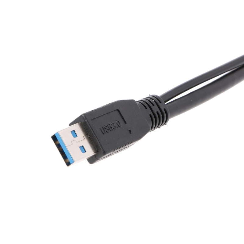 1 шт. USB 3 0 Штекерный кабель для Type A Micro B Male Y Spliter удлинитель жесткого диска часть 3D