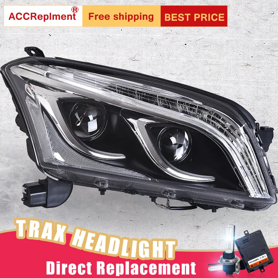 

2Pcs LED Headlights For Chevrolet Trax 2013-2016 led car lights Angel eyes xenon HID KIT Fog lights LED Daytime Running Lights