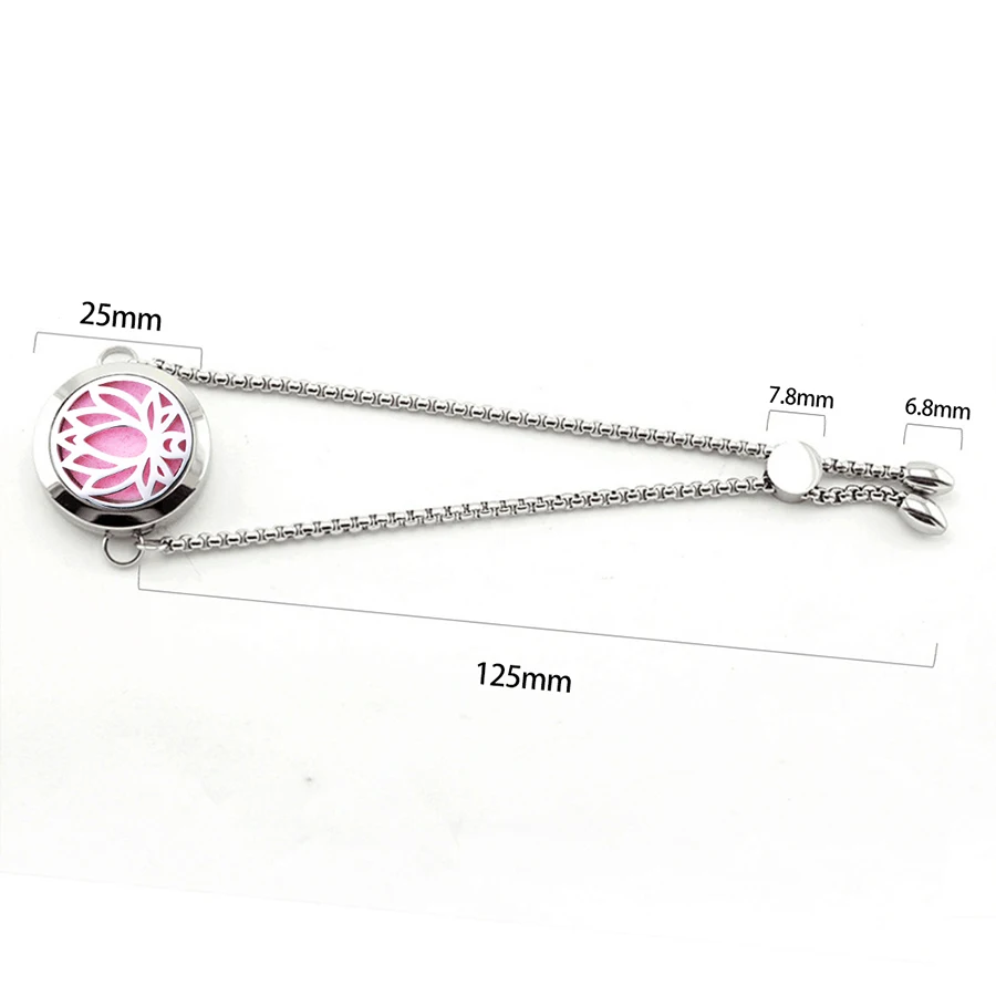 Браслет диффузор из нержавеющей стали для домашних животных милое эфирное масло