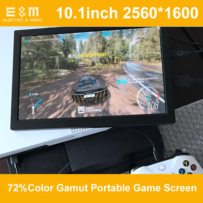 10 1 дюймовый IPS 2K 2560*1600 экран для Ps3 Ps4 Xbox NS игровой дисплей 2 HDMI USB 5V портативный