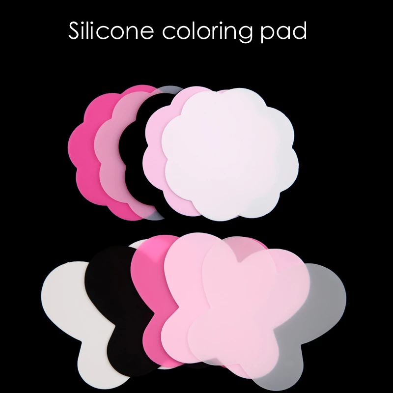 2 шт./компл. силиконовый коврик для стемпинга ногтей|Шаблоны дизайна ногтей| |