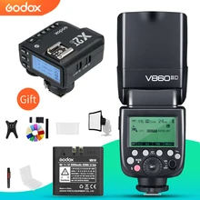 Вспышка Godox для Canon Nikon Sony Fuji Olympus с тригггером камеры поддержкой TTL