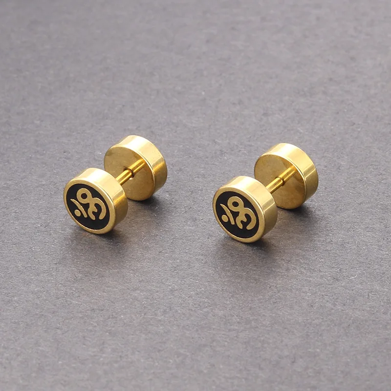 2019 в стиле панк модные хип-хоп Мужские Простые титановая сталь нержавеющая