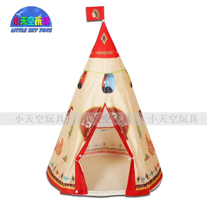 New Portable Indian Children's Tent Fairy Tale Game Room Play House Kids Princess | Игрушки и хобби