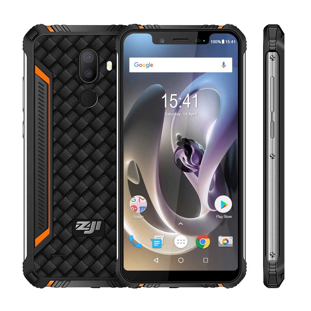 HOMTOM ZOJI Z33 смартфон IP68 Водонепроницаемый MT6739 1,3 GHZ 3GB 32GB 4600mAh 5,8" Dual sim Android 8,1 OTA OTG Мобильный телефон с функцией распознавания лица