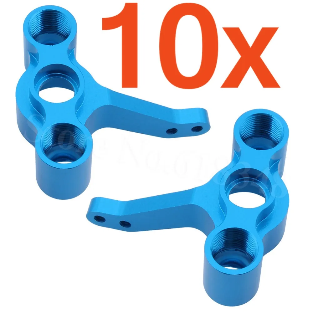 

Wholesale 10 Pair/Lot 122011 (02165) HSP 1/10 Upgrade Parts Aluminum Steering Hub (L/R) AL For RC Truck On Road XSTR Power