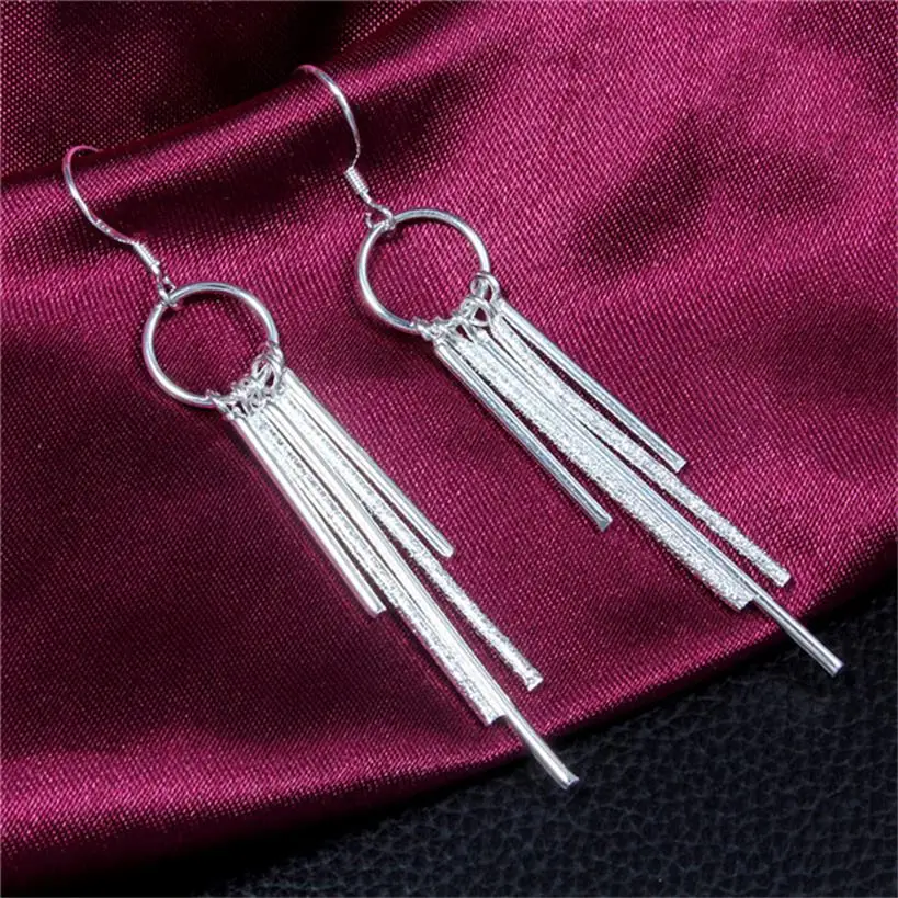 Pendientes посеребренные ювелирные изделия серьги-капли женские Серьги brincos можно