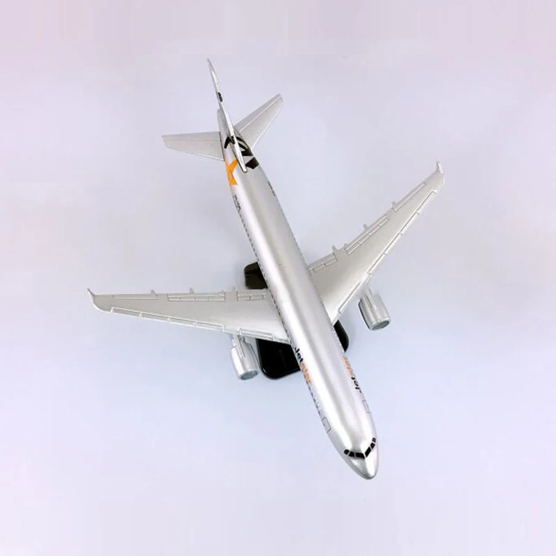 Джейсон пачка 20 см самолет модель самолета Jetstar Аэробус A320 с трёхмерными