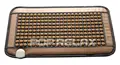 220PCS tourmaline stone POP RELAX heating tourmaline magnetic therapy flat mat PR-C06A Germanium stone physiotherapy pad 45x80cm