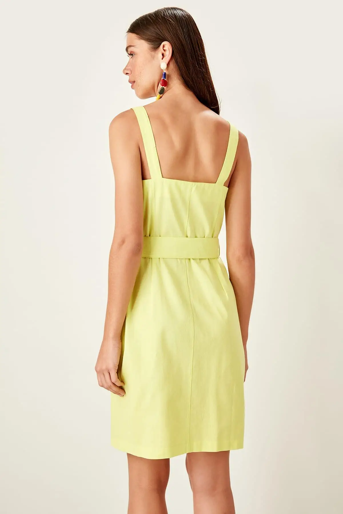 Trendyol Yellow arches платье TWOSS19EL0073 | Женская одежда