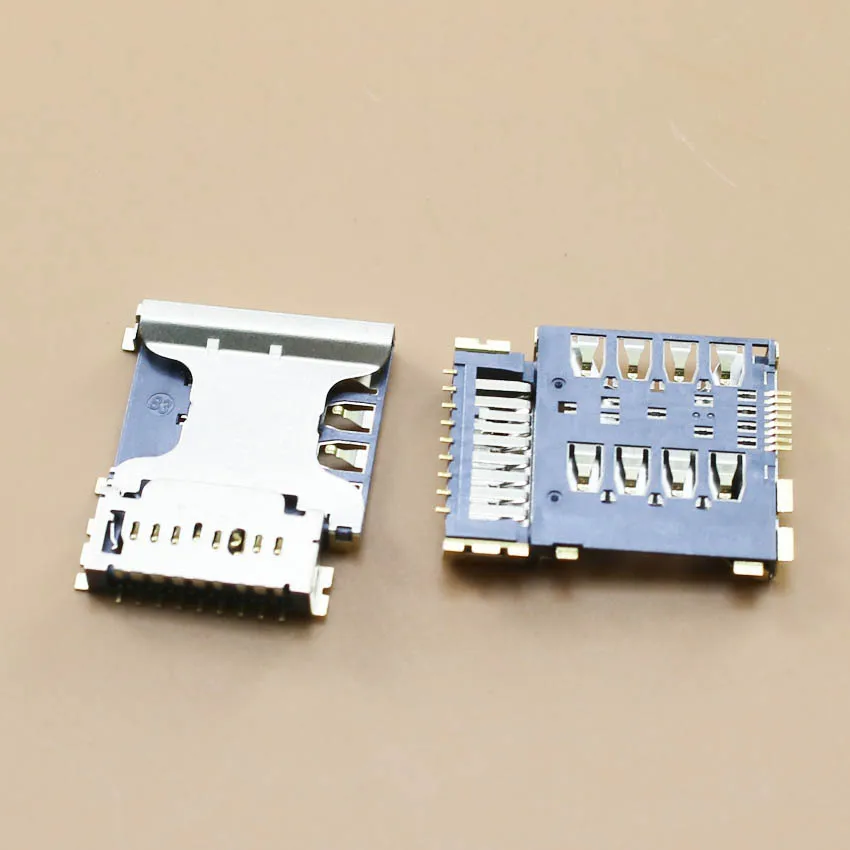 YuXi best price sim card holder tray slot connector replacement for Samsung I9128 I9128V I879 i8552 i8262 | Мобильные телефоны и