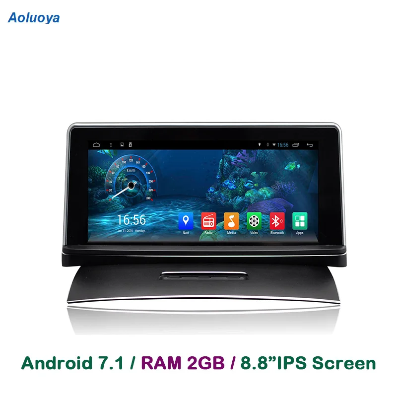 Aoluoya IPS RAM 2 ГБ Android 7 1 Автомобильный DVD плеер для VW Volkswagen Touareg 2011 2012 2013 2014 2015 2016 радио