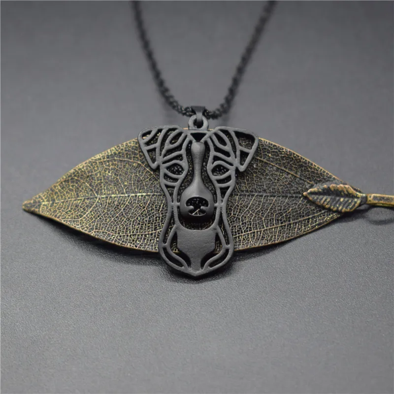 4 цвета Новый Джек Рассел амулет в виде терьера ожерелье трендовая металлическая