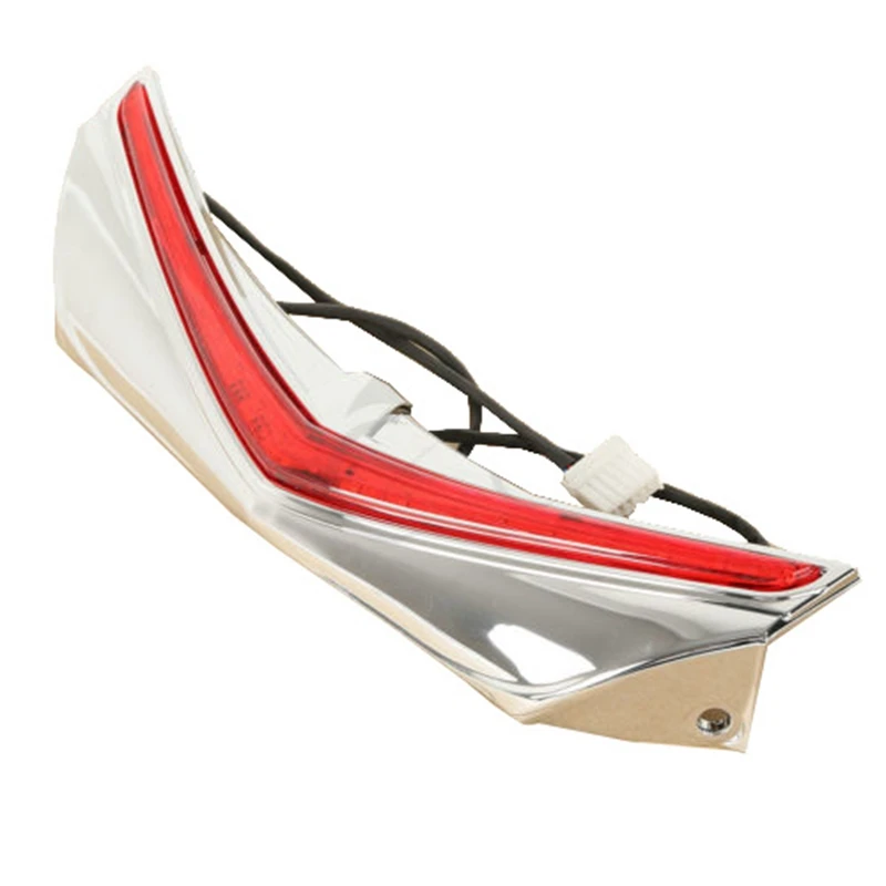 

RED LED Chrome Motorcycle Rear Fender Tip Light Tail Lights Taillight for Honda GL1800 GoldWing F6B 2012 2013 2014 2015-2016