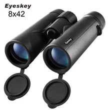 Бинокль Eyeskey 8x42 IPX7 водонепроницаемый оптика Призма Bak4 мощный