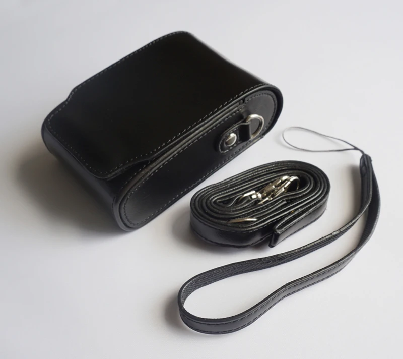 Портативный из искусственной кожи чехол для камеры Сумка для Leica C V-LUX20 LUX 20 30 40 V-LUX30 LUX40 Твердый чехол с плечевым ремнем