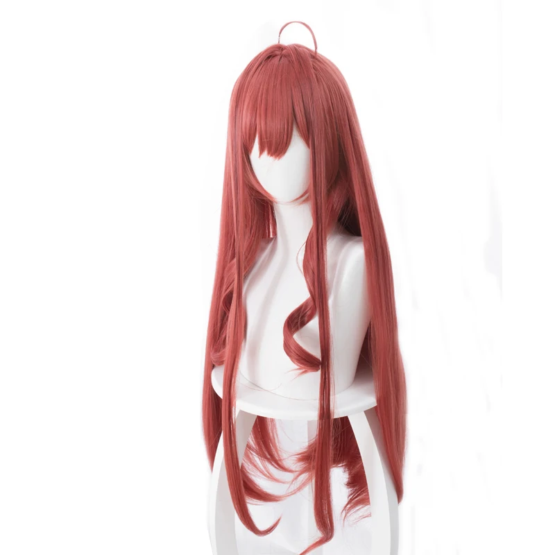 ROLECOS аниме Gotoubun No Hanayome Косплей волосы Itsuki Nakano 80 см длинные красные термостойкие