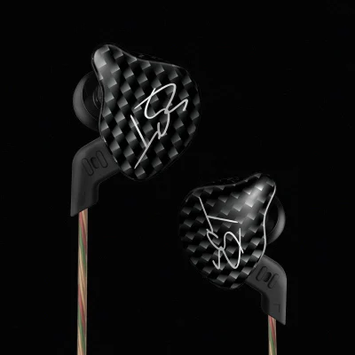 Black no mic Оригинальные KZ ZST 1DD+ 1BA гибридные наушники-вкладыши HIFI DJ Monito спортивные наушники для бега наушники-вкладыши два цвета - Цвет: Black no mic