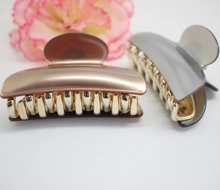 Новинка 2015 года фирменные Классические однотонные заколки для волос 7 см Детские