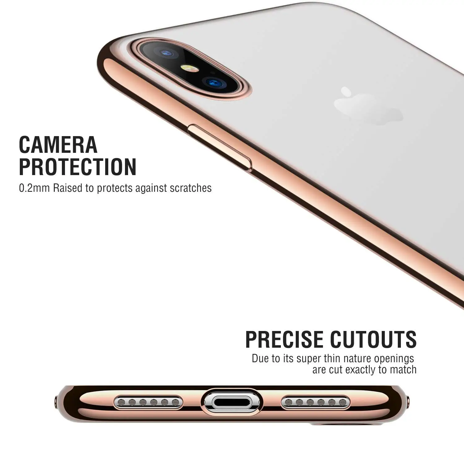 Чехол для iPhone XS Max XR WEFOR ультра тонкий прозрачный мягкий Премиум гибкий