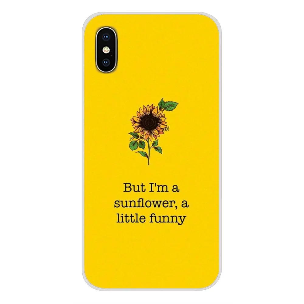 images 10 Мягкий прозрачный чехол для samsung Galaxy A5 A6S A7 A8 A9S Star J4 J6 J7 J8 Prime Plus с красивым желтым цветком и подсолнухом - Цвет: images 10