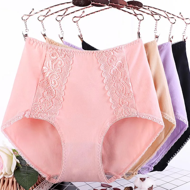 La MaxPa Sexy underwear women panties high waist body shaping briefs comfortable female plus size 6XL k2016 |