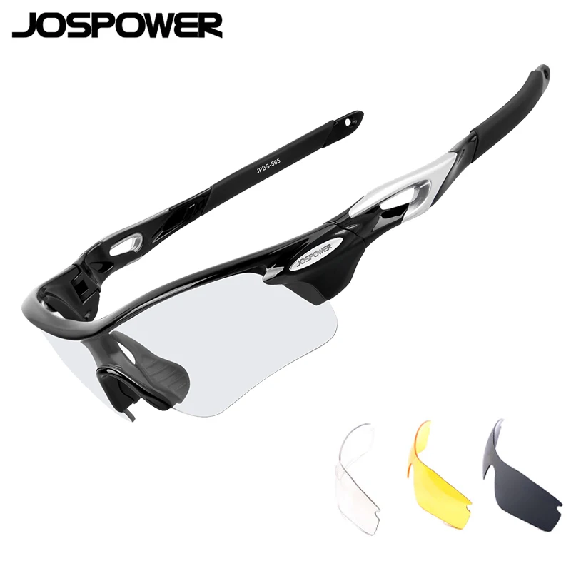 Мужские и женские спортивные очки JOSPOWER ветрозащитные солнцезащитные для езды на