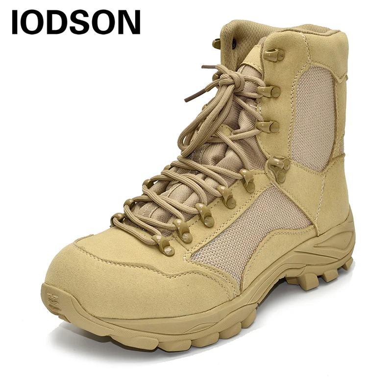 IODSON/уличные спортивные армейские ботинки тактическая походная обувь мужские