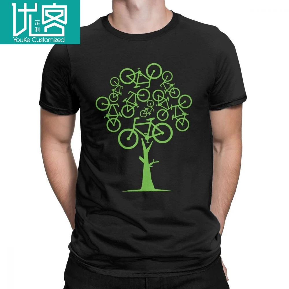 Футболки Biketree мужские с короткими рукавами забавные велосипедные футболки