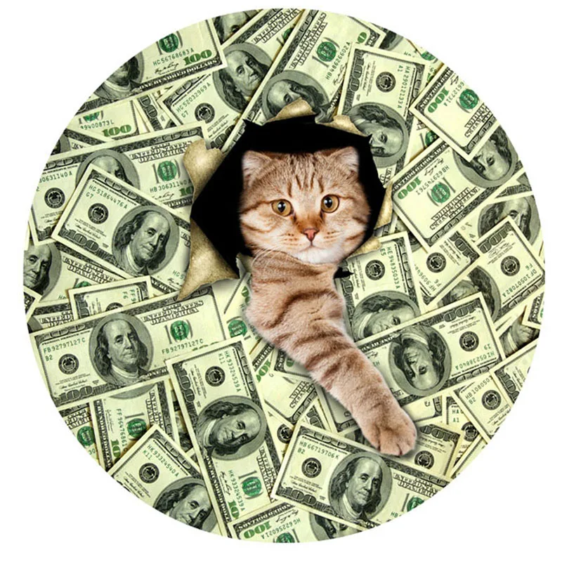 Креативный круглый ковер 3d ковры Современная площадь напольные tapete Round alfombra для