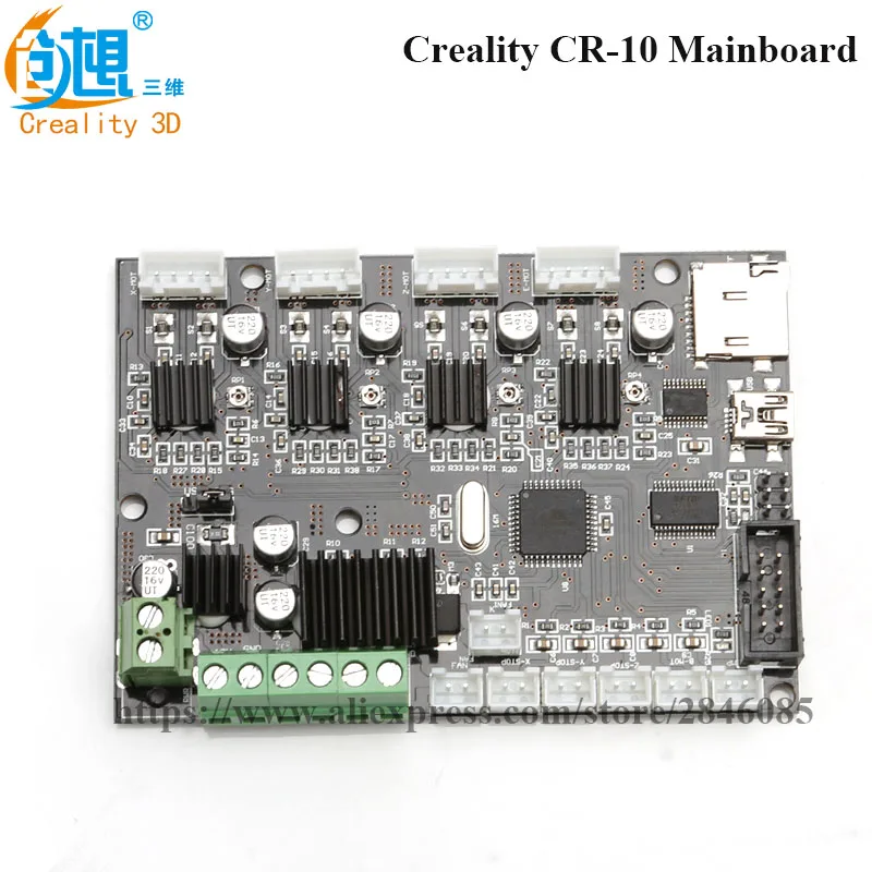 

Creality 3D CR-10 12V 3D Printer Mainboard 300 * 300 * 400 mm Control Panel With USB Port & Power Original Factory Supply