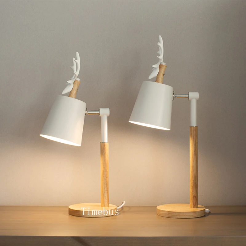 Европейский минималистский работа в офисе led настольные лампы Кабинет