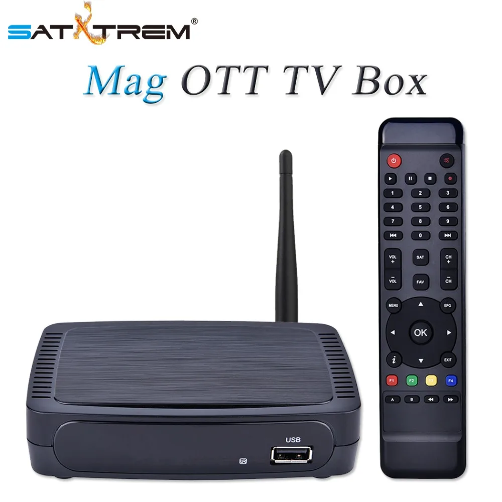 Satxtrem коробка M968 IPTV Set-top Box OTT Интернет ТВ коробка H.265 1080P+ RT5370 USB Wi-Fi, Сталкер Media Player