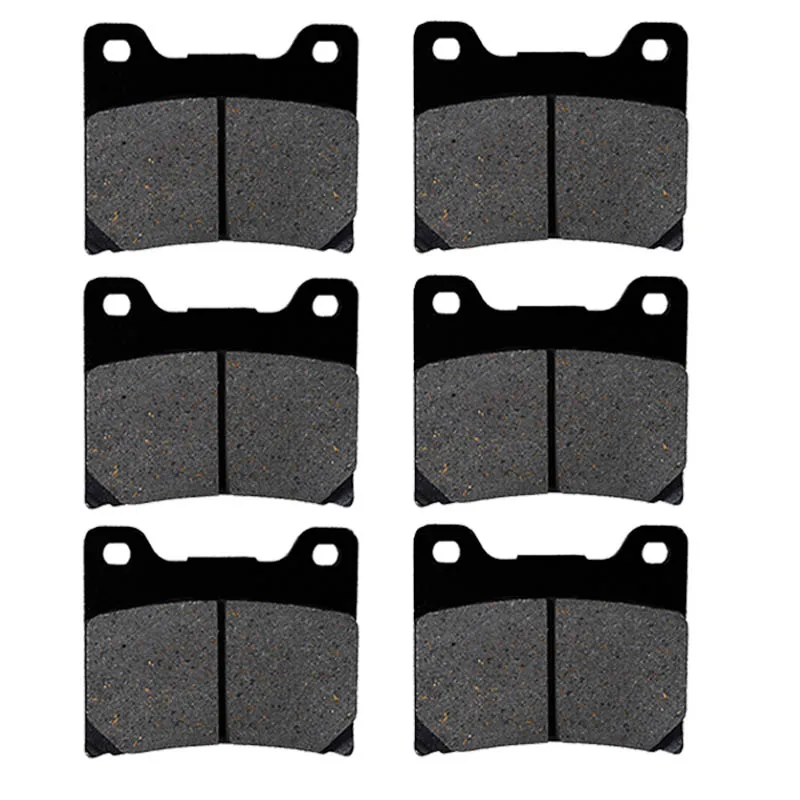 Передние и задние тормозные колодки для мотоцикла YAMAHA XVZ 12 Venture Royale 1985 VMAX V MAX VMX