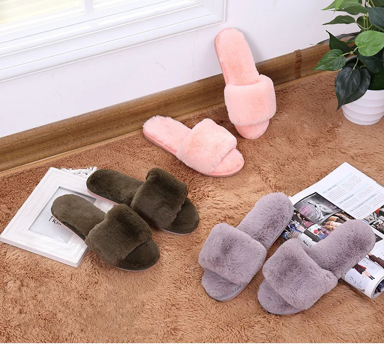 Тапочки для маленьких девочек модные зимние домашние тапочки детей обувь мамы и