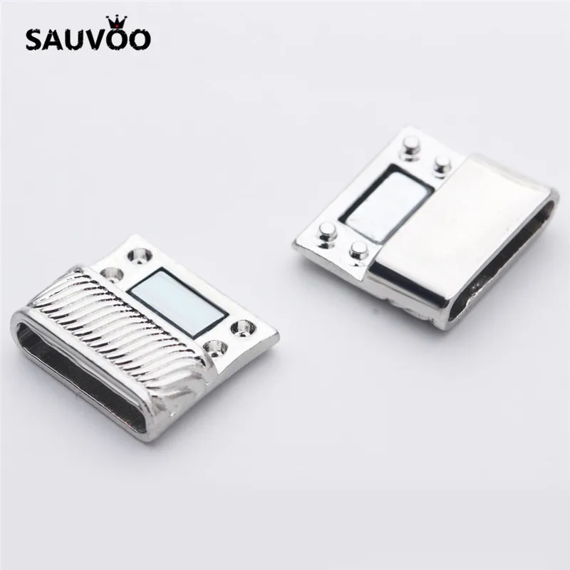 Прочные магнитные застежки SAUVOO 10 шт./лот цвета родий/золото 3x16 подходят для
