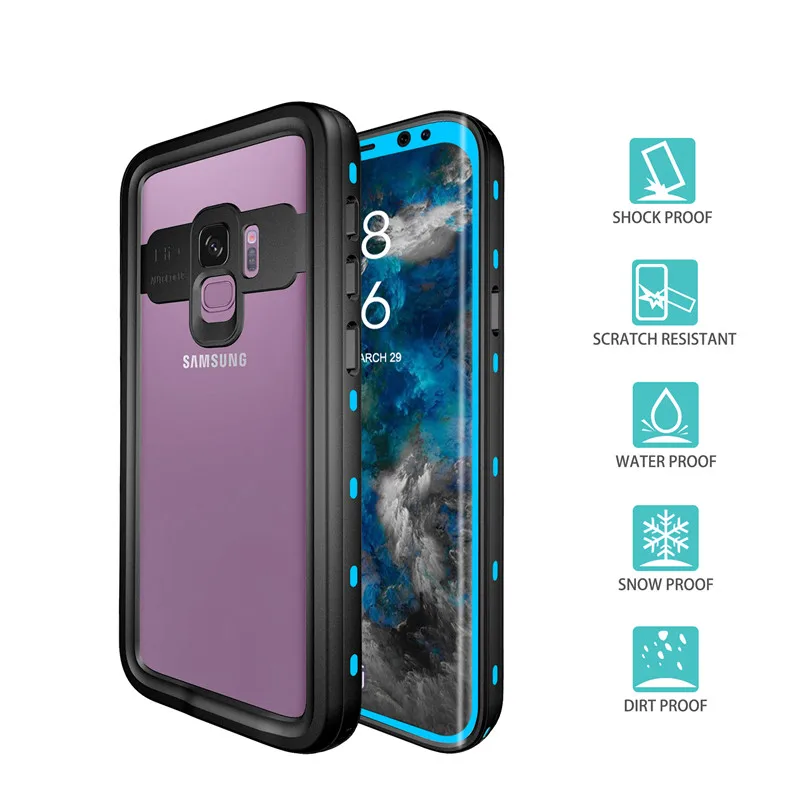 Водонепроницаемый чехол для Samsung Galaxy S9 герметичный водонепроницаемый дайвинга