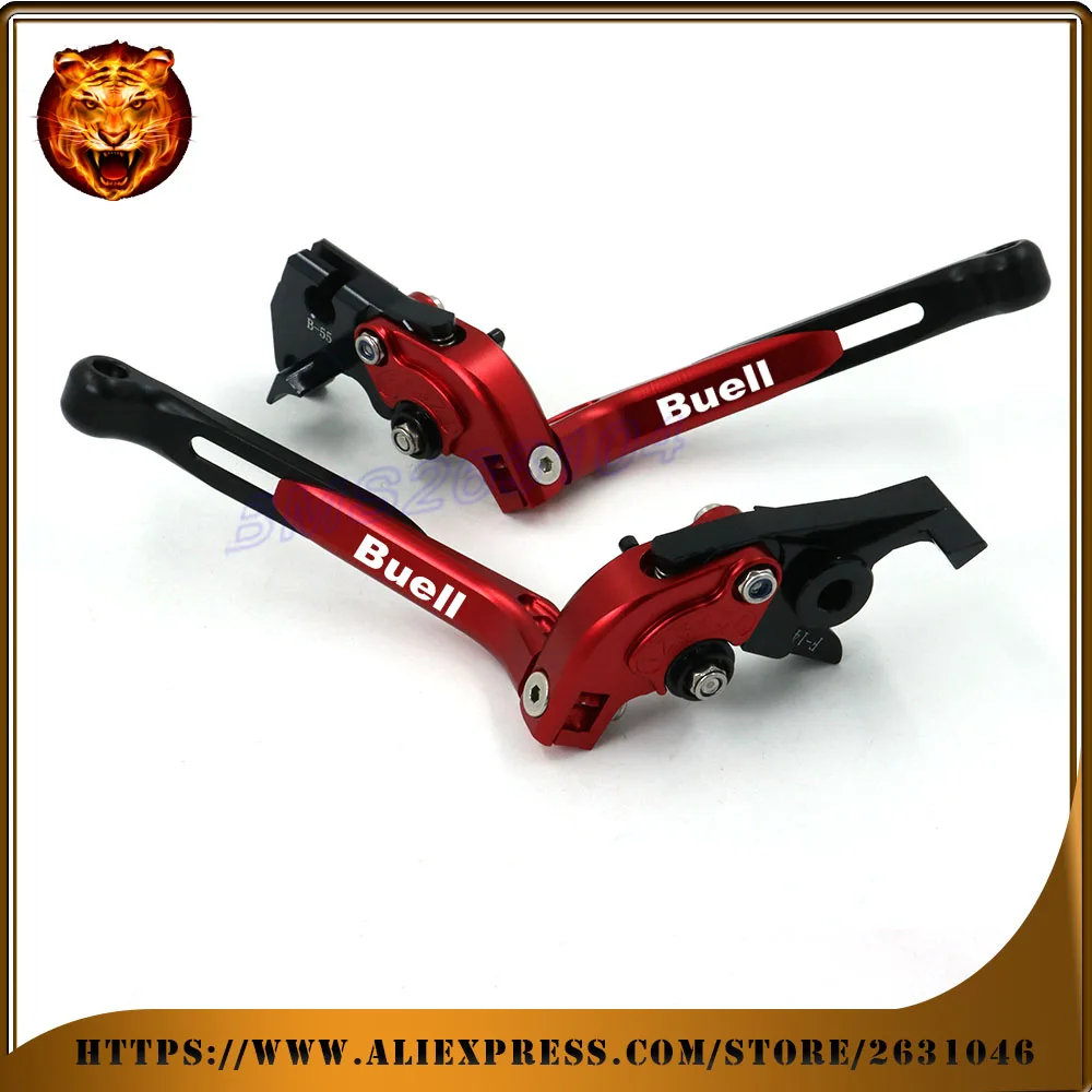Регулируемый складной выдвижной тормозной рычаг сцепления для BUELL X1 S1 LIGHTNING M2 CYCLONE