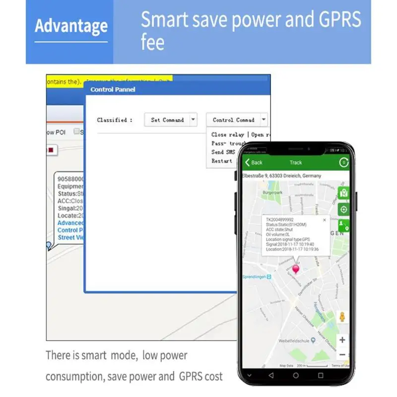 TK306 OBD gps-трекер автомобиля OBD2 16Pin Интерфейс в режиме реального времени gps, gsm для транспортного средства устройство слежения Локатор Мобильного gps-сигнализация трекеры