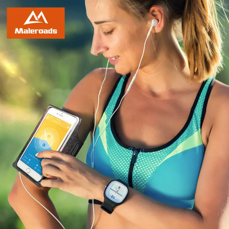 

Maleroads Running Bag Running Belt Pack Sports Armband Waterproof Outdoor Sport Phone Arm Pack Running Accessories Gym Cycling
