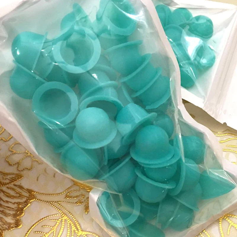 Лучшее качество мягкий силиконовый пигмент чашки безвредное игольное лезвие для